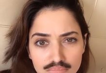 மீசை மேல் ஆசை வைத்த தமன்னா! – வைரலாகும் வீடியோ…