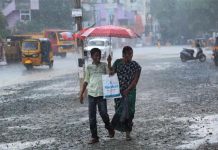 சென்னையில் கொட்டித் தீர்க்கும் கனமழை!