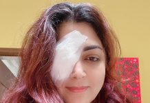 கண்ணில் ஆபரேஷன்! – ரசிகர்கள் அதிர்ச்சி