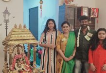 பண மாலையுடன் வனிதா பூஜை! – வைரலாகும் புகைப்படம்