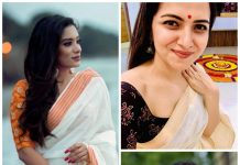 ஓணம் கொண்டாடிய தொகுப்பாளினிகள் – புடவையில் செம கலக்கல்!