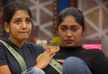 வளர்ப்பு குறித்து பேசுவதா? – கண்கலங்கிய ஸ்ருதி!