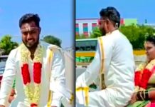 роЪрпИроХрпНроХро┐ро│ро┐ро▓рпН роЪрпЖройрпНро▒ рокрпБродрпБроорогродрпН родроорпНрокродро┐ – ро╡рпИро░ро▓ро╛роХрпБроорпН ро╡рпАроЯро┐ропрпЛ