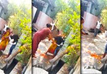 கஞ்சாவுக்கு அடிமையான மகன்! – மிளகாய் பொடி தூவிய தாய்