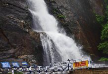 роХрпБро▒рпНро▒ро╛ро▓ роЕро░рпБро╡ро┐роХро│ро┐ро▓рпН роХроЯрпБроорпН ро╡рпЖро│рпНро│рокрпНрокрпЖро░рпБроХрпНроХрпБ – роЪрпБро▒рпНро▒рпБро▓ро╛ рокропрогро┐роХро│рпН роХрпБро│ро┐роХрпНроХ родроЯрпИ