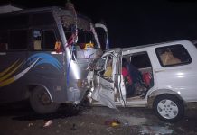 роУроЯрпНроЯрпБроиро░рпН родрпВроЩрпНроХро┐ропродро╛ро▓рпН ро╡ро┐рокро░рпАродроорпН – рокро╕рпН роорпАродрпБ роХро╛ро░рпН роорпЛродро┐ропродро┐ро▓рпН 11 рокрпЗро░рпН рокро▓ро┐