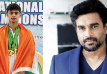 தங்கம் வென்ற மாதவன் மகன் – பிரபலங்கள், ரசிகர்கள் வாழ்த்து!