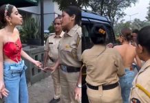 ஆள் பாதி… ஆடை பாதி! – வைரல் நடிகையை நடுரோட்டில் கைது செய்த போலீஸ்
